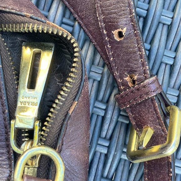 PRADA Bowler Bag …. Used but bring it back to life with minor fixes.. - Picture 3 of 12